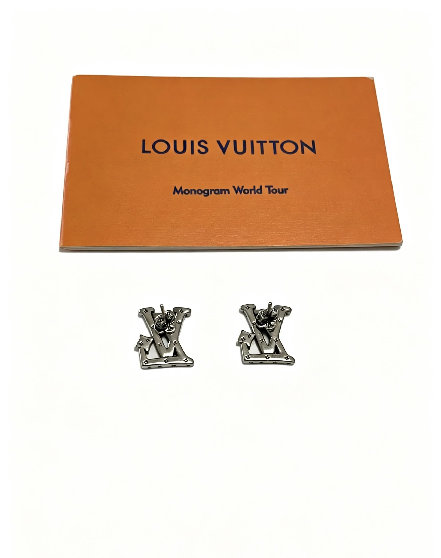 Louis Vuitton Monogram World Tour Earrings